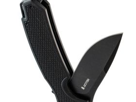 Складной нож Mr.Blade Hellcat blackwash, сталь S35VN, рукоять Black G10