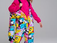 Комбинезон текстильный с полиуретановым покрытием для девочек