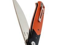 Складной нож VN Pro K663-2, сталь D2, рукоять G10, оранжевый