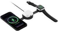 Беспроводное зарядное устройство Rocket Keep 3 в 1 c MagSafe Чёрное