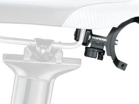 Подседельный держатель фляги и насоса CO2 Topeak TRI-BACKUP ELITE 90 TBU-ELT90 (черный)