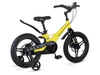 Детский велосипед Maxiscoo Space Deluxe 16, год 2026, цвет Желтый