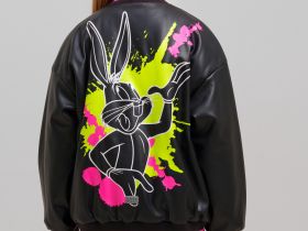 Куртка кожаная для девочек