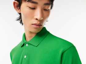 Мужское поло Lacoste L1212 классического кроя