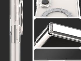 Чехол Araree Duple 360 M Stand для Galaxy Z Fold8 прозрачный