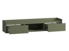 ТВ-тумба подвесная Воямполь 150x28 Оливковый