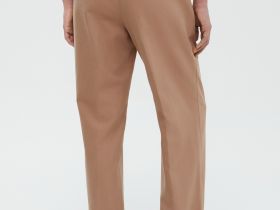 Брюки зауженного кроя