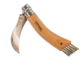 Нож грибной складной Opinel №8, нержавеющая сталь Sandvik 12C27, рукоять бук, картонная коробка