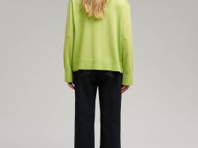 Кардиган свободного кроя с хлопком