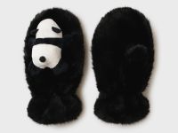 Варежки трикотажные для девочек