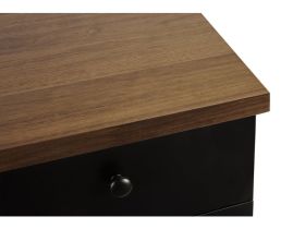 Письменный стол Хейден 120x60 Орех/Черный