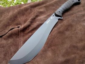 Мачете Fox Jungle Bolo, сталь X50CrMoV15, рукоять термопластик FRN, черный