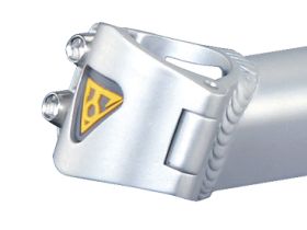 Консольный багажник Topeak RX BeamRack с боковыми рамками (серебристый)