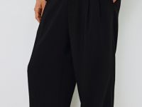 Брюки из вискозы, Черный