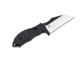 Нож с фиксированным клинком Boker Andhrimnir Mini, сталь D2, рукоять G10, черный