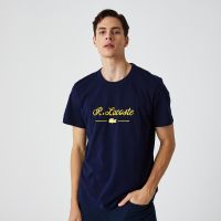 хлопковая футболка Lacoste