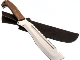 Мачете Баринов Вепрь, сталь 65х13, рукоять орех