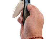 Складной нож Kizer Drop Bear, сталь LC200N, рукоять титан