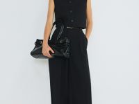 Укороченный жилет, Черный