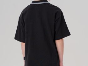 Джемпер трикотажный с воротником поло для мальчиков