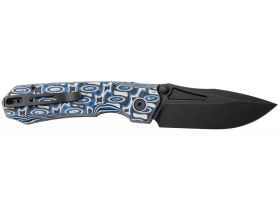 Складной нож Remette Rhino, сталь D2, рукоять G10, синий