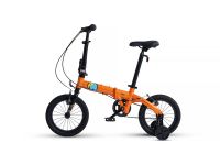 Детский велосипед Maxiscoo S007 Стандарт 14, год 2024, цвет Оранжевый