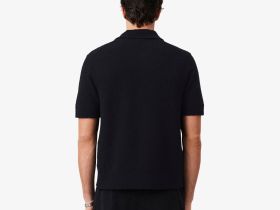 Мужское вязанное поло Lacoste классического кроя