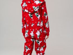 Пижама-комбинезон трикотажная унисекс для детей