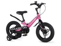 Детский велосипед Maxiscoo Space Deluxe Plus 14, год 2026, цвет Желтый