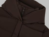 Длинный пуховик с натуральным пухом