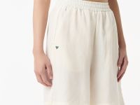 Женские шорты Lacoste из смеси льна