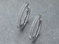 Серьги из серебра э0612сг10172500_white