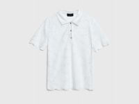 Поло из кружева, Белый