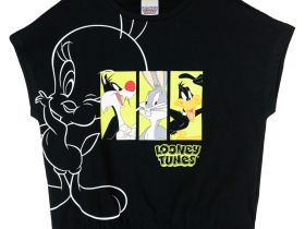 Фуфайка трикотажная для девочек (футболка)