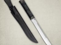 Нож АиР Бурятский средний,сталь 95х18, рукоять кожа