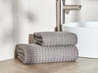 Полотенце вафельное Лорг/Lorgo, гранит