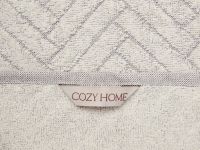 Полотенце махровое Casetta, серое