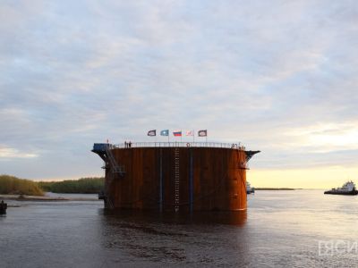 Строительство Ленского моста перешло к самому сложному этапу