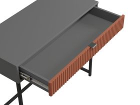 Консоль Трейвис 92x40 Терракотовый/Черный