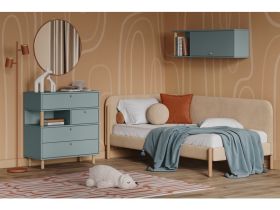Комод Дикинс 85x92 Серо-зеленый