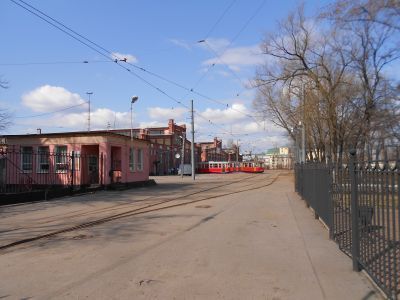 Василеостровский вагонный парк Санкт-Петербургского электрического трамвая (Василеостровский трамвайный парк)