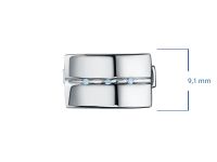 Запонки из серебра э0612зп01201050