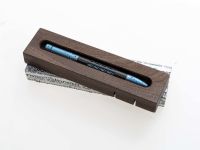 Тактическая ручка Lionsteel Nyala, корпус карбон/титан, Blue Matte