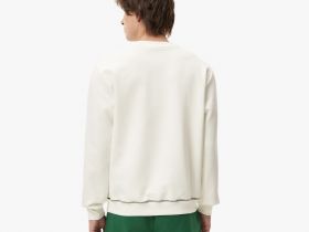 Мужской хлопковый свитшот Lacoste стандартного кроя