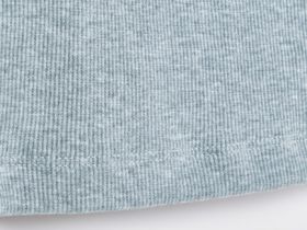 Базовая майка в рубчик, Серый