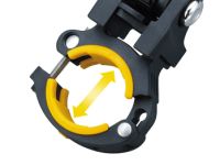 Крыло для велосипеда заднее для горного велосипеда Topeak DeFender M2 26&quot; (черный 26&quot;)