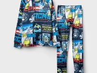 Термокомплект трикот. для мальчиков: фуфайка (футболка) с длин. рук, брюки для эпизод. использования