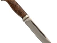 Нож Финка Дол, сталь, N690, рукоять карельская береза