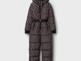 Комбинезон текстильный с полиуретановым покрытием для девочек