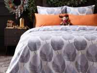 Постельное белье Modico Blue Orange/Модико (синие листья)